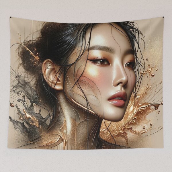 Item preview, Golden Elegance in Abstract designed and sold by Pierre Beaulnes.