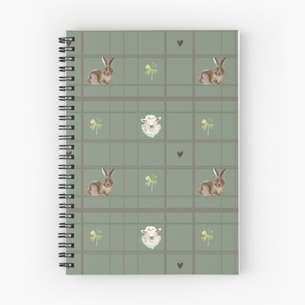 Item preview, Cute farm animals Scottish cell print designed and sold by HandmadeMood.