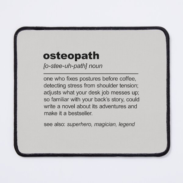 Item preview, Osteopathic Osteopath Funny Definition Osteopathy designed and sold by stylesip.