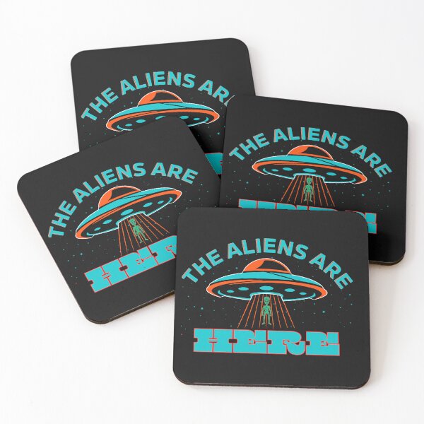Item preview, UFO The Aliens Are Here designed and sold by AlienOccupation.