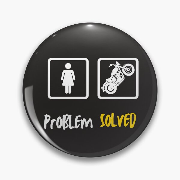 Item preview, Biker Problem Solved Design | Biker | Bikers | Funny Designs designed and sold by kneedownapparel.