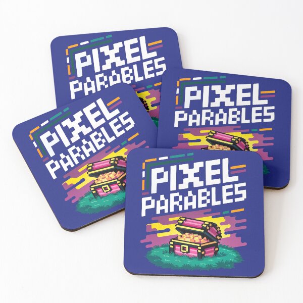 Aperçu de l'œuvre Pixel Parabole le trésor caché Matthieu 13 créée et vendue par Family Journey with God.