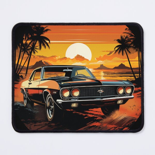 Item preview, Classic Muscle Car Sunset  designed and sold by AIStudioProject.