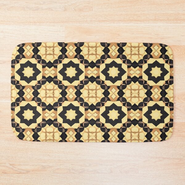 Item preview, OCTASTAR- repeating octagonal shapes, each with a star-like motif in the center designed and sold by Atmosferica.