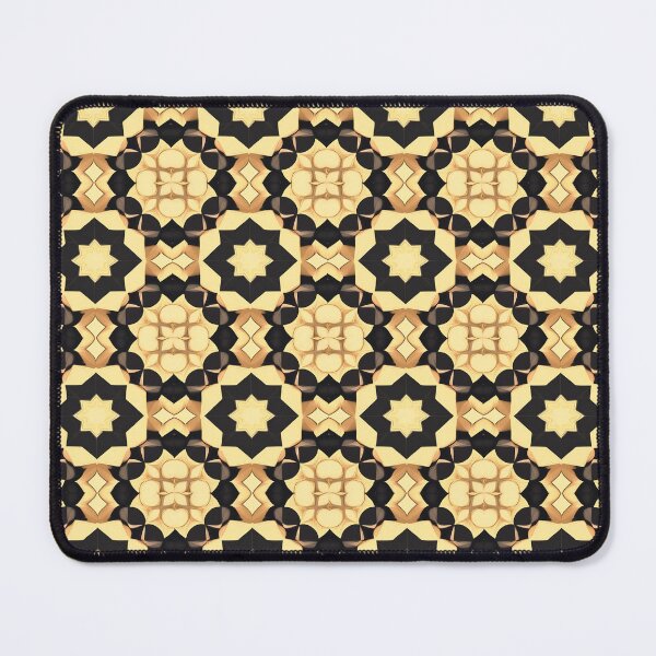 Item preview, OCTASTAR- repeating octagonal shapes, each with a star-like motif in the center designed and sold by Atmosferica.