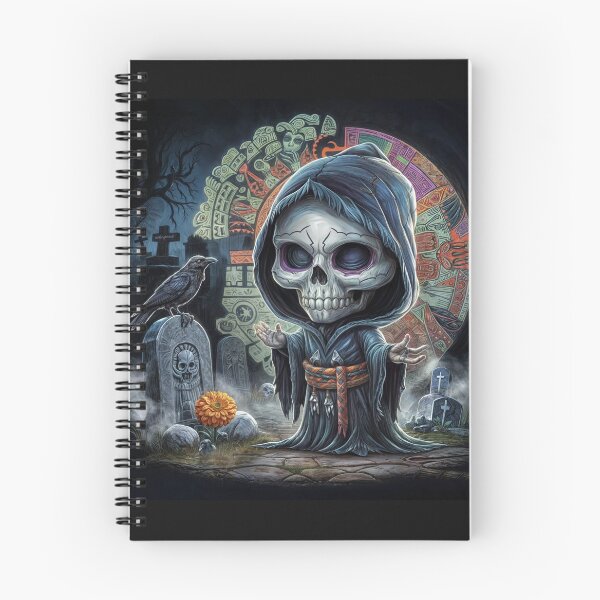 Item preview, The Grim Reaper and the Aztec Raven  designed and sold by Catrina luna.