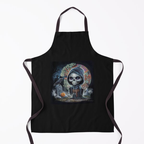 Item preview, The Grim Reaper and the Aztec Raven designed and sold by Catrina luna.