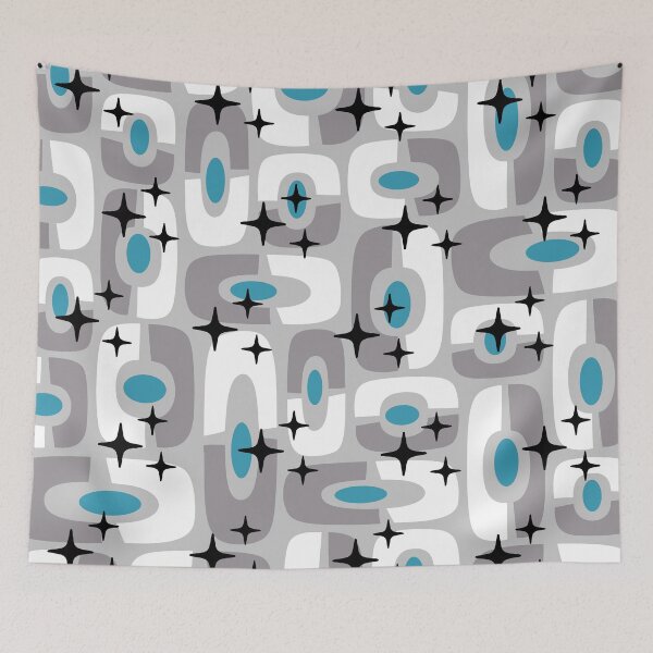 Item preview, Retro Mid Century Modern Atomic Abstract designed and sold by tonymagnerart.