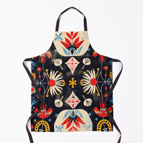 Item preview, Scandinavian folk pattern, Scandinavian design designed and sold by NordicArtPrint.