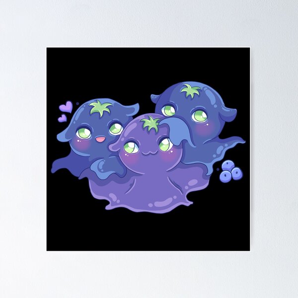 Item preview, Blueberry squid designed and sold by Art_with_Honesty.