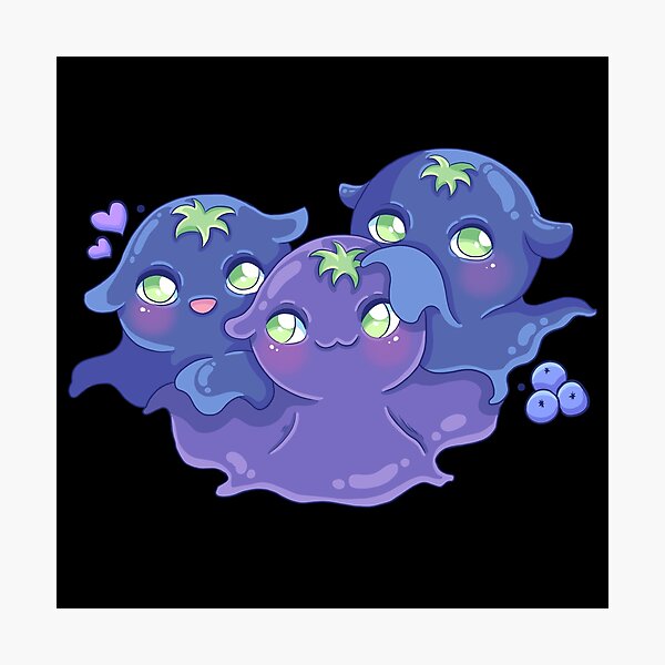 Item preview, Blueberry squid designed and sold by Art_with_Honesty.
