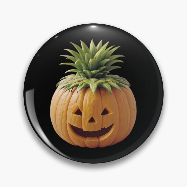 Artikelvorschau, Ananas-Jack-O-Laterne | Schwarz entworfen und verkauft von JLEmporium.