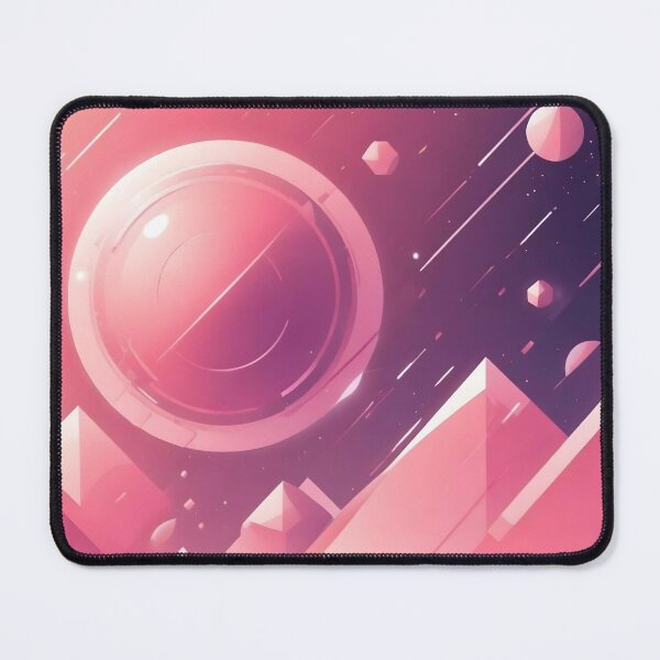 Item preview, Pink geometrical pattern  designed and sold by MatthaeusArts.