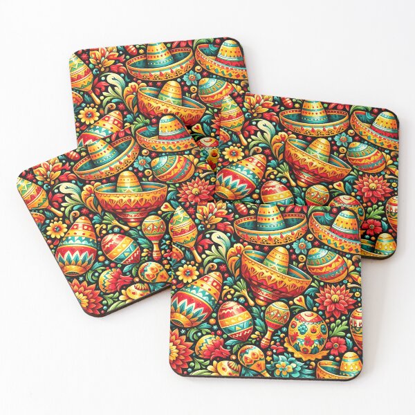 Item preview, Vibrant Fiesta Patterns designed and sold by asbno19.