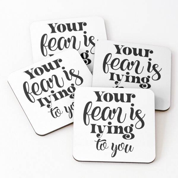 Item preview, Your fear is lying to you designed and sold by FlutterByH.