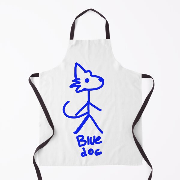 Item preview, Blue dog designed and sold by GreenleafForest.