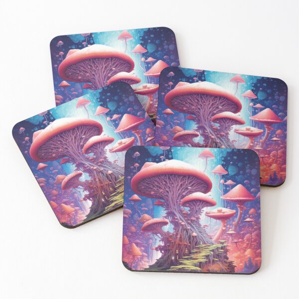 Item preview, Sprouting Mushrooms designed and sold by InsanseCreation.