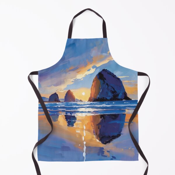 Item preview, an Oregon beach at sunset 2 designed and sold by sapadog.