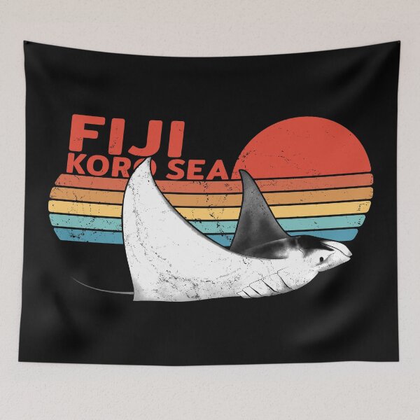 Item preview, Fiji Manta Ray designed and sold by NicGrayGraphic.