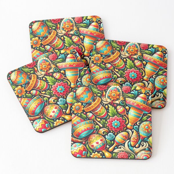Item preview, Vibrant Fiesta Patterns designed and sold by asbno19.