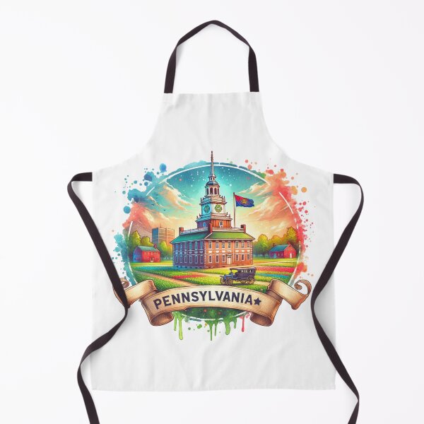 Item preview, ✨Retro US State Watercolor Maps – Pennsylvania - Unique Travel Art T-Shirts, Mugs, Stickers & More designed and sold by artedigital99.