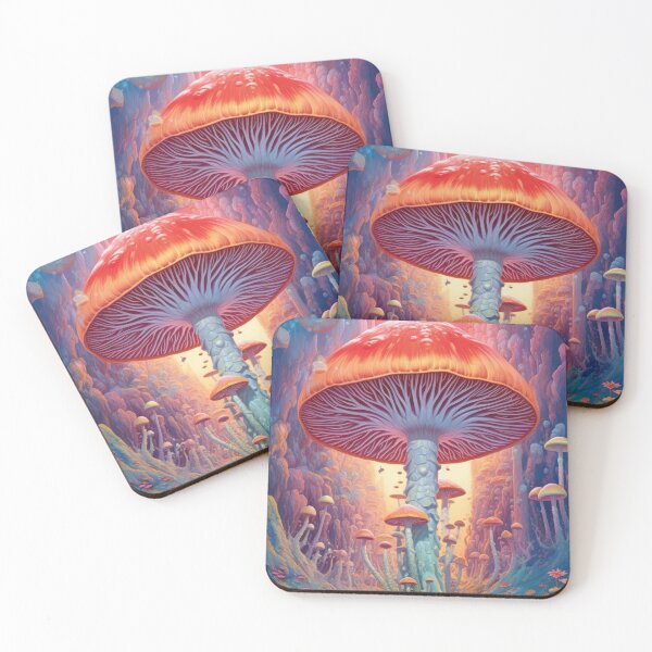 Item preview, Sprouting Mushrooms designed and sold by InsanseCreation.