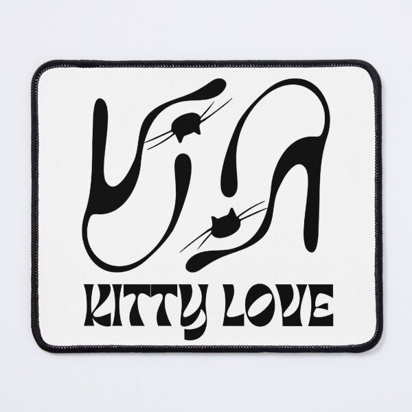 Item preview, I love cats, kittens. designed and sold by QuirkieCrafts.