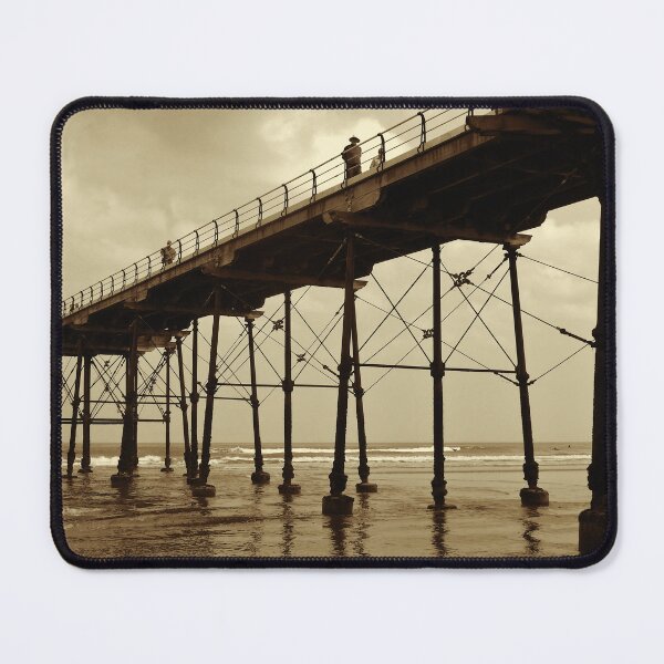 Item preview, Saltburn pier, sepia designed and sold by paulboizot.