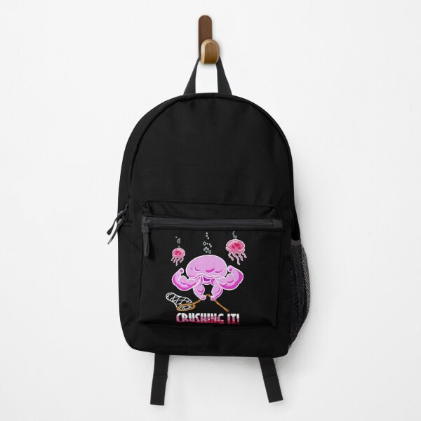 Item preview, Jellyfish Crushing It! designed and sold by Hypno-Prints.