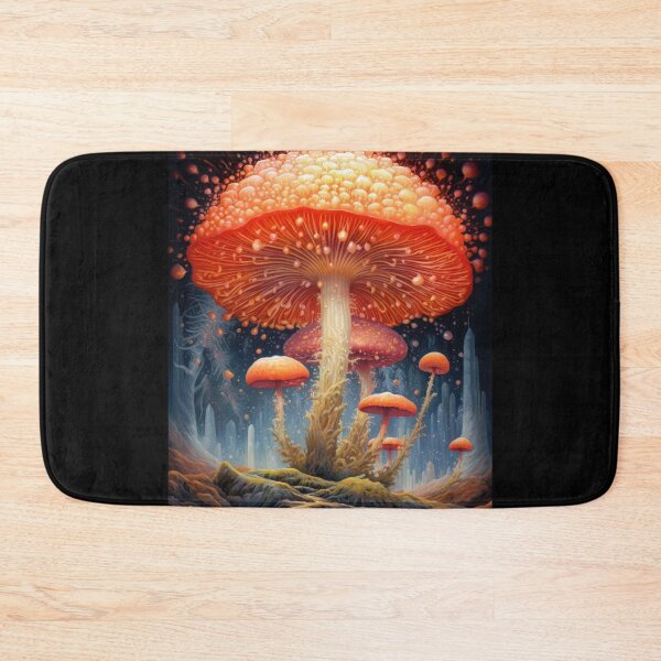 Item preview, Sprouting Mushrooms designed and sold by InsanseCreation.