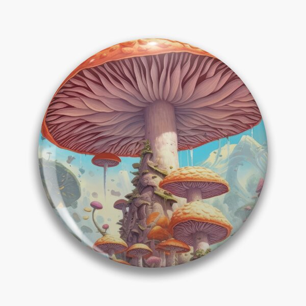 Item preview, Sprouting Mushrooms designed and sold by InsanseCreation.