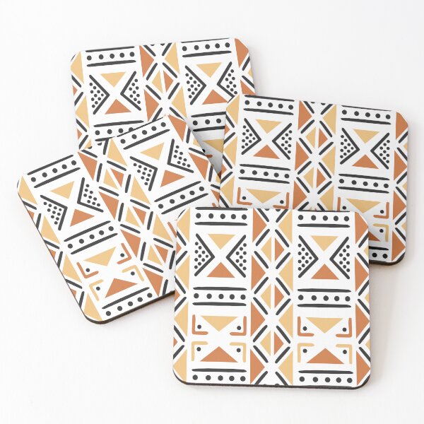 Item preview, Bogolan loincloth patterns designed and sold by Wolagno.