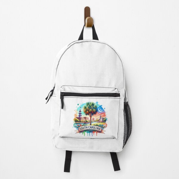 Item preview, ✨Retro US State Watercolor Maps – South Carolina - Unique Travel Art T-Shirts, Mugs, Stickers & More designed and sold by artedigital99.