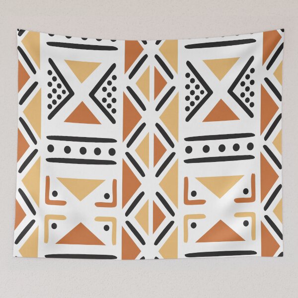 Item preview, Bogolan loincloth patterns designed and sold by Wolagno.