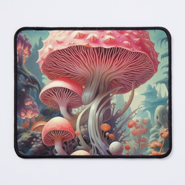 Item preview, Sprouting Mushrooms designed and sold by InsanseCreation.