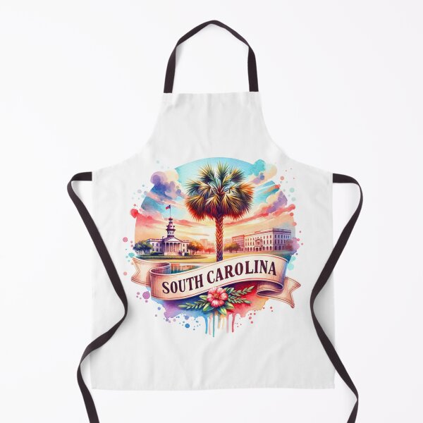 Item preview, ✨Retro US State Watercolor Maps – South Carolina - Unique Travel Art T-Shirts, Mugs, Stickers & More designed and sold by artedigital99.