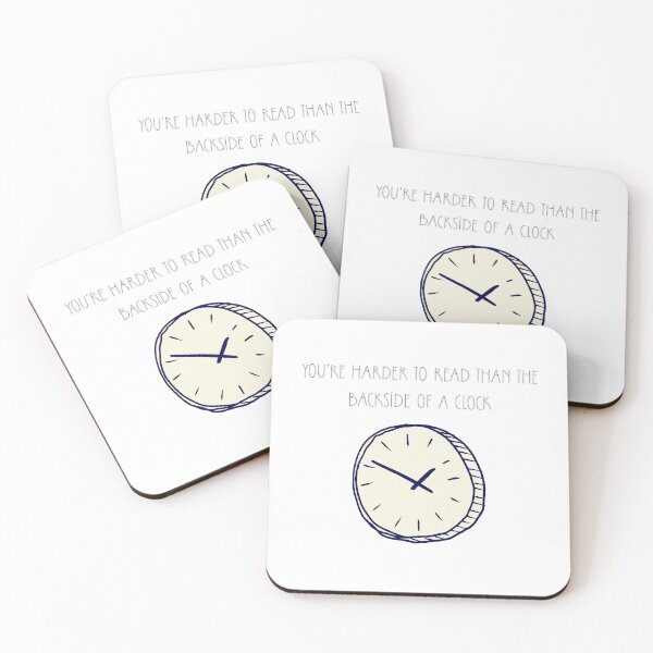 Item preview, Funny Saying - Clock designed and sold by Flibberdip.