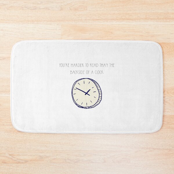 Item preview, Funny Saying - Clock designed and sold by Flibberdip.