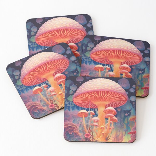 Item preview, Sprouting Mushrooms designed and sold by InsanseCreation.
