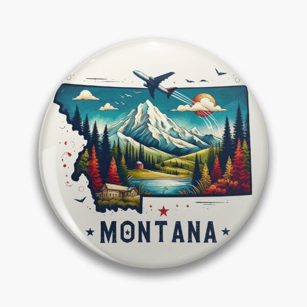Item preview, MONTANA United States of America, artistic shape designed and sold by Margival.