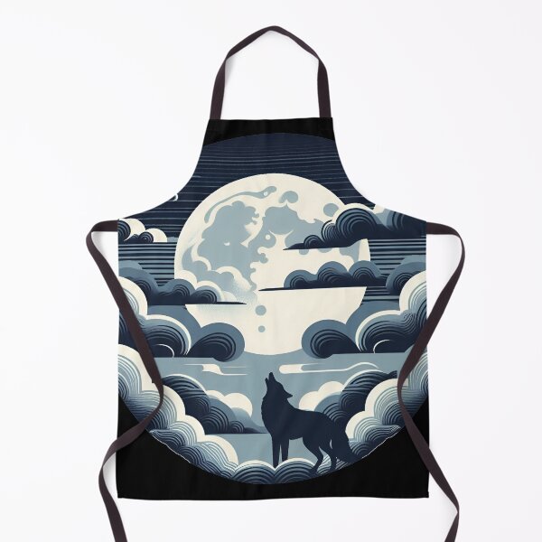 Item preview, The Full Moon Wolf designed and sold by DesignTreasure.