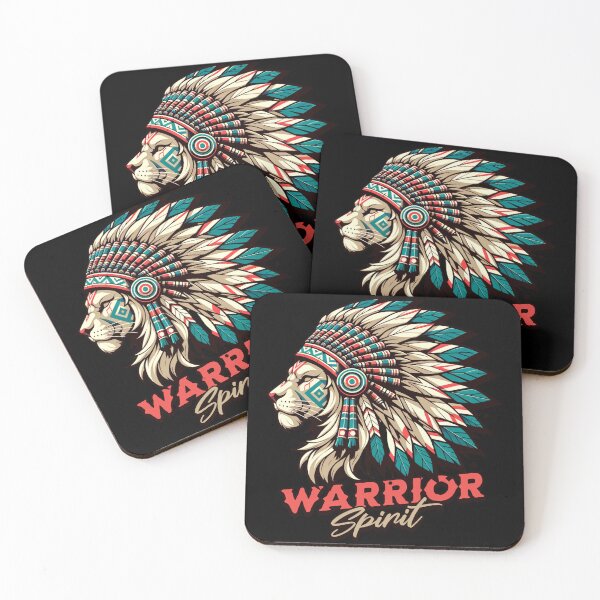 Item preview, Warrior Spirit Lion Chief designed and sold by AiPixals.