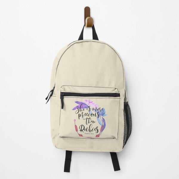 Item preview, She Is More Precious Than Rubies Proverbs 31:10 designed and sold by amazingjoy.