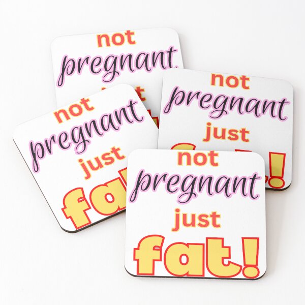 Item preview, not pregnant just fat designed and sold by PanviewArt.