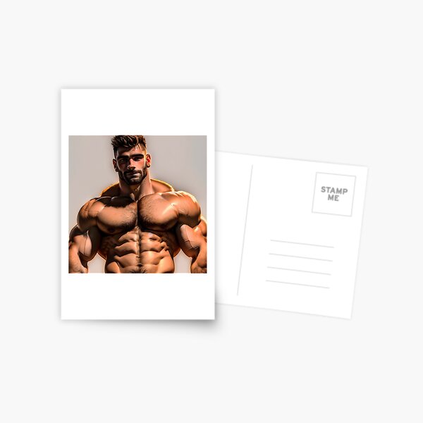 Item preview, Torso Portrait - Muscles and Hair designed and sold by ChanningsPinups.