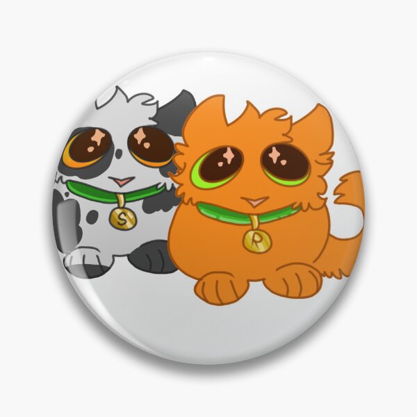 Item preview, Smudge and Rusty Warrior cats designed and sold by BeeTheDragon-1.