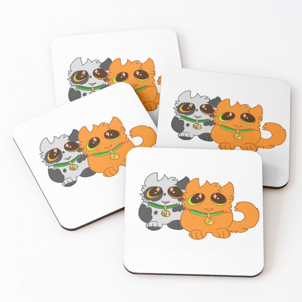 Item preview, Smudge and Rusty Warrior cats designed and sold by BeeTheDragon-1.
