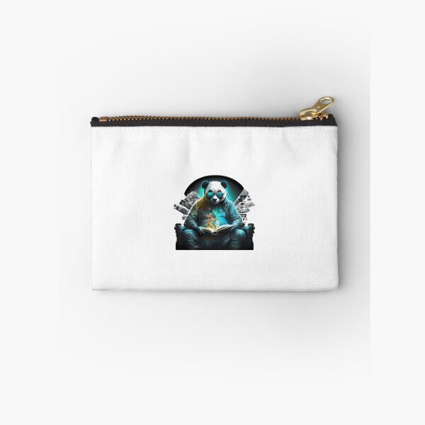 Item preview, Cool Panda Bear as a Bookworm designed and sold by MLArtifex.