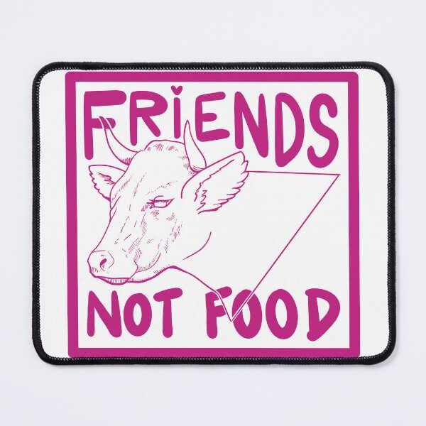Item preview, Friends Not Food (Pink) designed and sold by Oaktreeish.