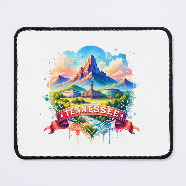 Item preview, ✨Retro US State Watercolor Maps – Tennessee - Unique Travel Art T-Shirts, Mugs, Stickers & More designed and sold by artedigital99.